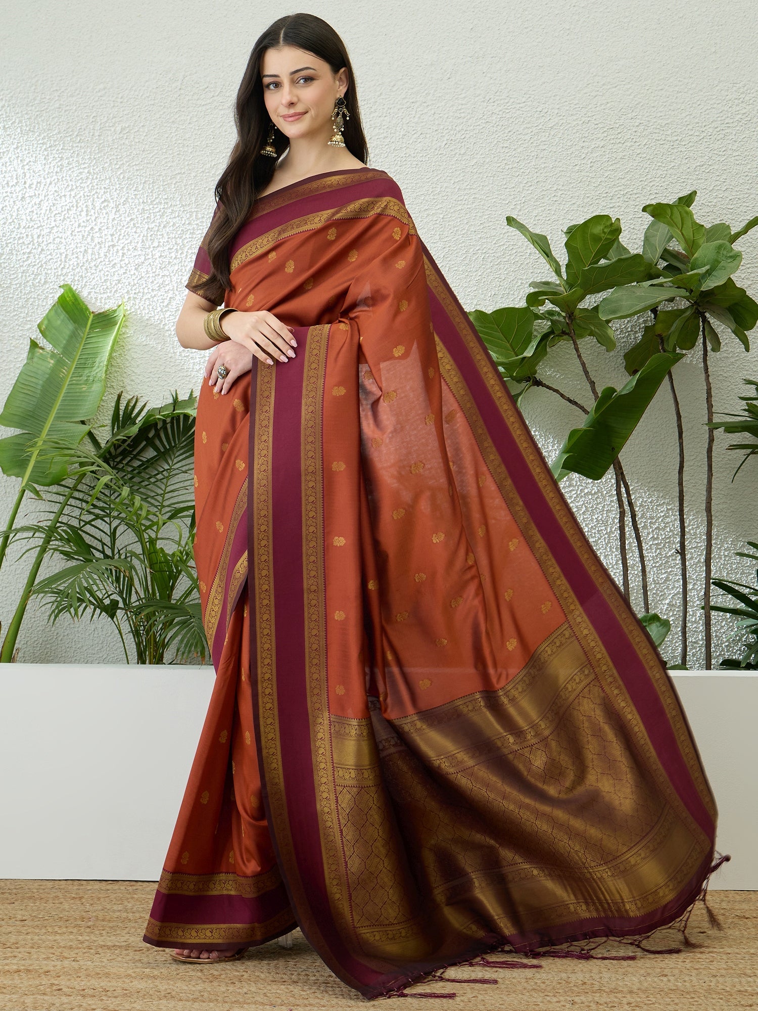 Rishvika Elegant Soft Silk Saree for Festive Functions ClothsVilla