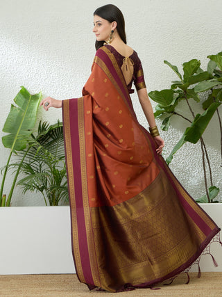 Rishvika Elegant Soft Silk Saree for Festive Functions ClothsVilla
