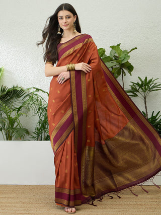 Rishvika Elegant Soft Silk Saree for Festive Functions ClothsVilla