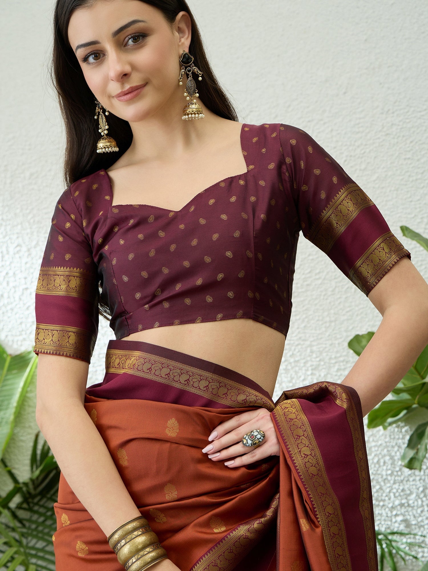 Rishvika Elegant Soft Silk Saree for Festive Functions ClothsVilla