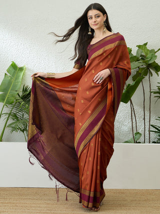 Rishvika Elegant Soft Silk Saree for Festive Functions ClothsVilla