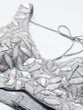 Load image into Gallery viewer, Shimmering Grey Organza Sequin Lehenga Choli Set with Zari Embroidery ClothsVilla