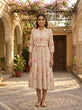 Load image into Gallery viewer, Silk Printed Kurti with Puff Sleeves ClothsVilla