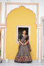 Silk Printed Lehenga with Iconic Sparkle ClothsVilla