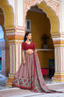 Load image into Gallery viewer, Silk Printed Lehenga with Iconic Sparkle ClothsVilla
