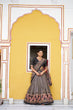 Load image into Gallery viewer, Silk Printed Lehenga with Iconic Sparkle ClothsVilla