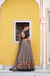 Load image into Gallery viewer, Silk Printed Lehenga with Iconic Sparkle ClothsVilla