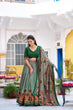 Load image into Gallery viewer, Silk Printed Lehenga with Iconic Sparkle ClothsVilla