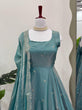 Load image into Gallery viewer, Sky Blue Eid Special Elegant Gown ClothsVilla