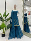 Sky Blue Rakhi Special Elegant Sharara Set ClothsVilla