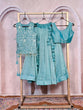 Load image into Gallery viewer, Sky Blue Salsa Crush Lehenga Choli ClothsVilla
