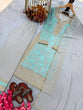 Load image into Gallery viewer, Sky Embroidered Kurta Palazzo Set ClothsVilla
