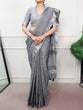 Load image into Gallery viewer, Soft Linen Saree with Zari Border ClothsVilla