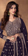 Load image into Gallery viewer, Steel Grey Embroidered Faux Georgette Lehenga Set with Dupatta ClothsVilla