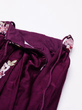 Load image into Gallery viewer, Stunning Burgundy Sequinned Georgette Lehenga Choli Set ClothsVilla