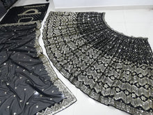 Load image into Gallery viewer, Stunning Georgette Lehenga Choli Dupatta Set with Sequined Embroidery ClothsVilla