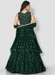 Load image into Gallery viewer, Stunning Georgette Lehenga Set with Cascading Sequins and Stonework ClothsVilla