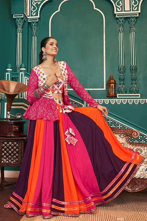 Celebrate Designer Navratri Special Ghaghra Choli for Women Clothsvilla