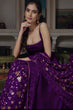 Load image into Gallery viewer, Stunning Violet Faux Georgette Anarkali Suit ClothsVilla