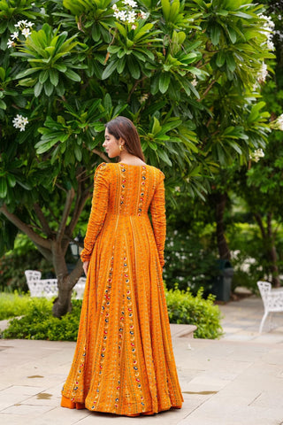 Sunset Soiree 3-Piece Matching Set - Crop Top, Palazzo Pants & Shrug ClothsVilla
