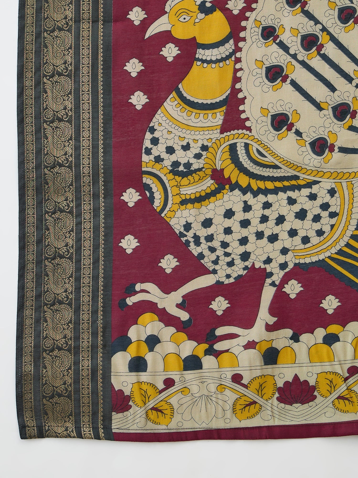 Svarika Comfortable PV Cotton Saree for Daily & Festive Wear ClothsVilla