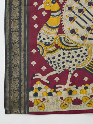 Svarika Comfortable PV Cotton Saree for Daily & Festive Wear ClothsVilla