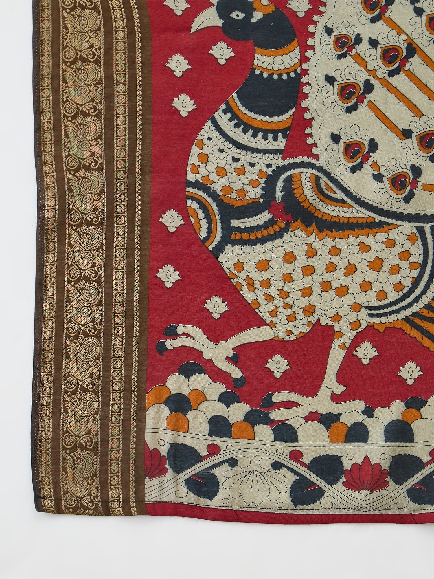 Svarika Comfortable PV Cotton Saree for Daily & Festive Wear ClothsVilla