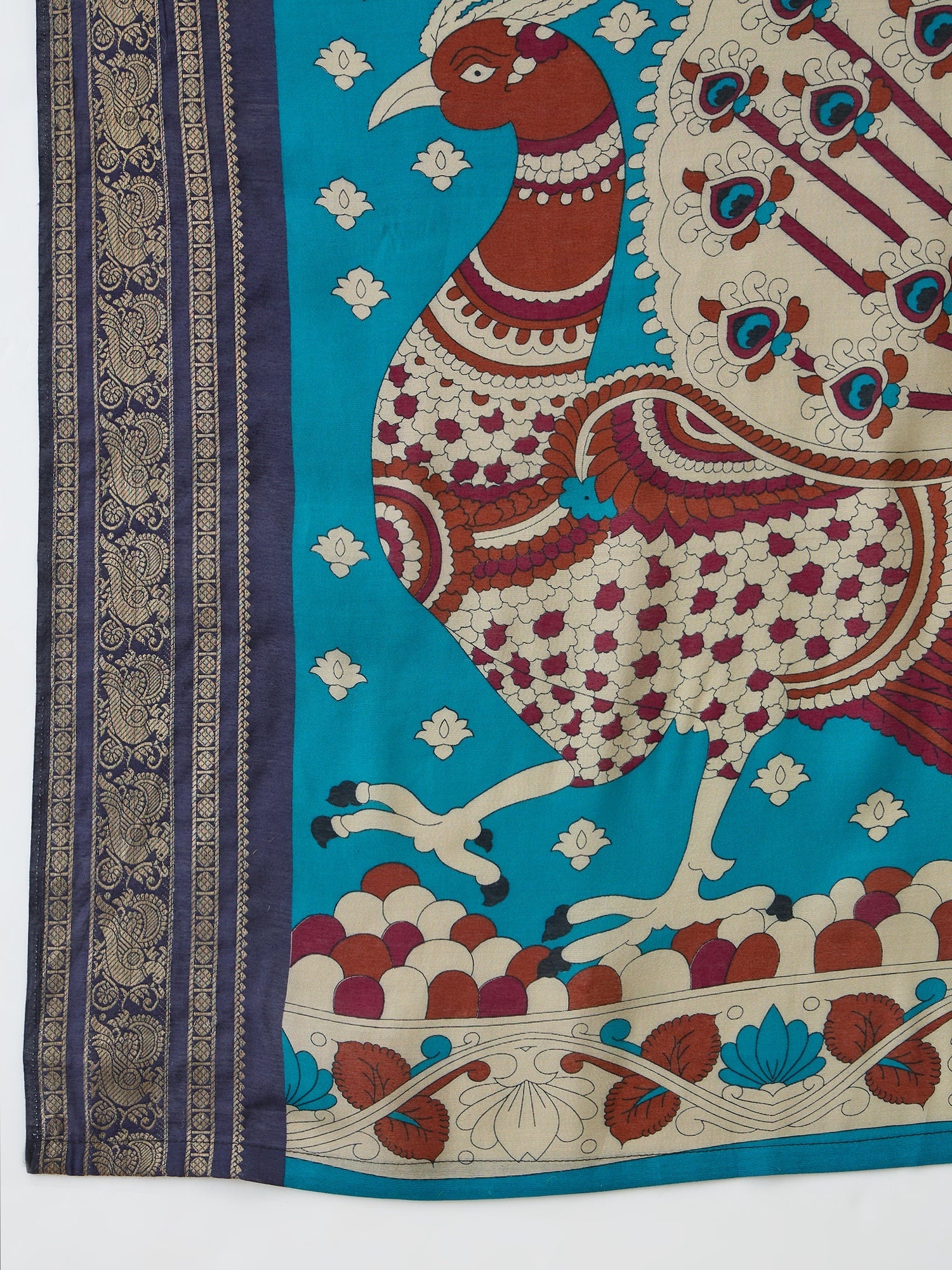 Svarika Comfortable PV Cotton Saree for Daily & Festive Wear ClothsVilla