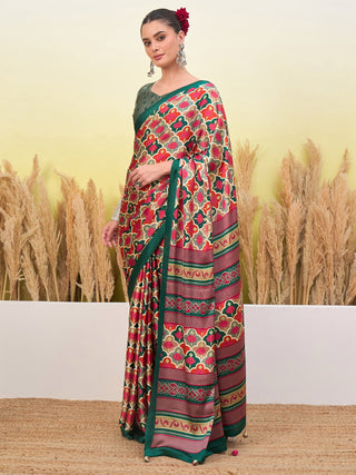 Tanirika Stylish Semi Modal Saree for Party & Festive Wear ClothsVilla