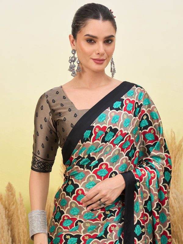 Tanirika Stylish Semi Modal Saree for Party & Festive Wear ClothsVilla