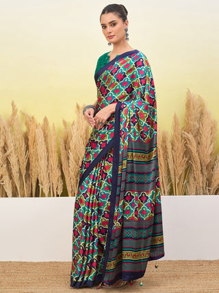 Tanirika Stylish Semi Modal Saree for Party & Festive Wear ClothsVilla
