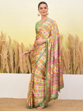 Tanirika Stylish Semi Modal Saree for Party & Festive Wear ClothsVilla