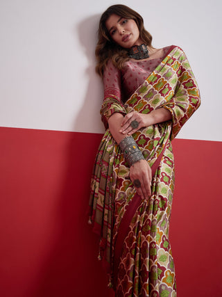 Tanirika Stylish Semi Modal Saree for Party & Festive Wear ClothsVilla