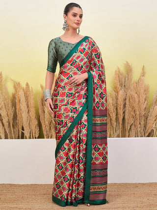 Tanirika Stylish Semi Modal Saree for Party & Festive Wear ClothsVilla