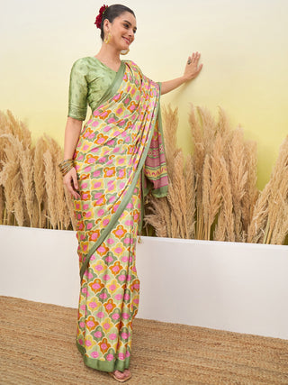 Tanirika Stylish Semi Modal Saree for Party & Festive Wear ClothsVilla