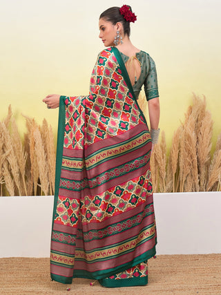 Tanirika Stylish Semi Modal Saree for Party & Festive Wear ClothsVilla
