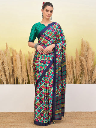 Tanirika Stylish Semi Modal Saree for Party & Festive Wear ClothsVilla