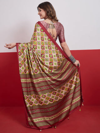 Tanirika Stylish Semi Modal Saree for Party & Festive Wear ClothsVilla