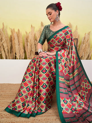Tanirika Stylish Semi Modal Saree for Party & Festive Wear ClothsVilla
