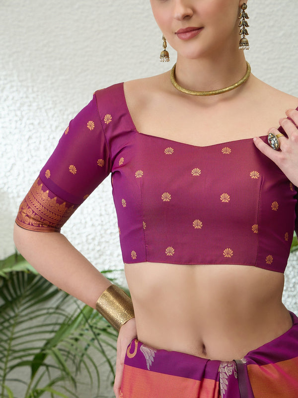 Tarunika Handloom Silk Saree for Wedding & Festive Wear ClothsVilla