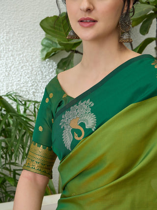 Tarunika Handloom Silk Saree for Wedding & Festive Wear ClothsVilla