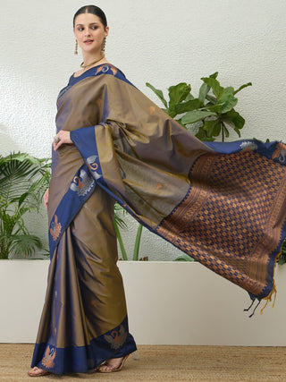 Tarunika Handloom Silk Saree for Wedding & Festive Wear ClothsVilla