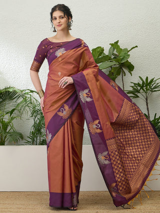 Tarunika Handloom Silk Saree for Wedding & Festive Wear ClothsVilla