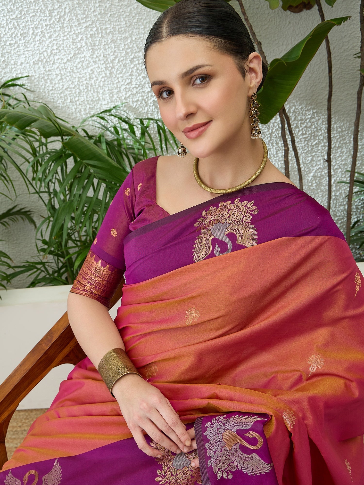 Tarunika Handloom Silk Saree for Wedding & Festive Wear ClothsVilla