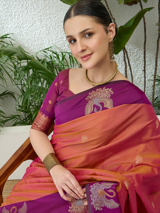 Tarunika Handloom Silk Saree for Wedding & Festive Wear ClothsVilla