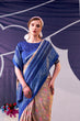 Load image into Gallery viewer, Tasar Silk Floral Printed Saree ClothsVilla