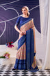 Load image into Gallery viewer, Tasar Silk Floral Printed Saree ClothsVilla