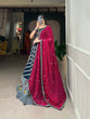Load image into Gallery viewer, Teal Embroidered Georgette Lehenga - Celebrate Tradition in Modern Elegance ClothsVilla