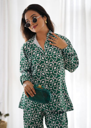 Teal Green Co-Ord Set
