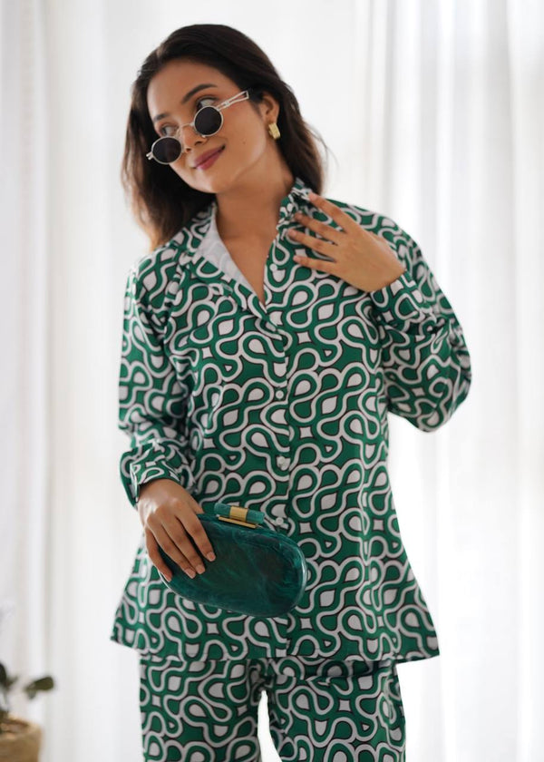 Teal Green Co-Ord Set